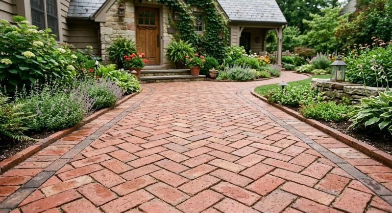 Brick Hardscape Construction in Burlington, VT