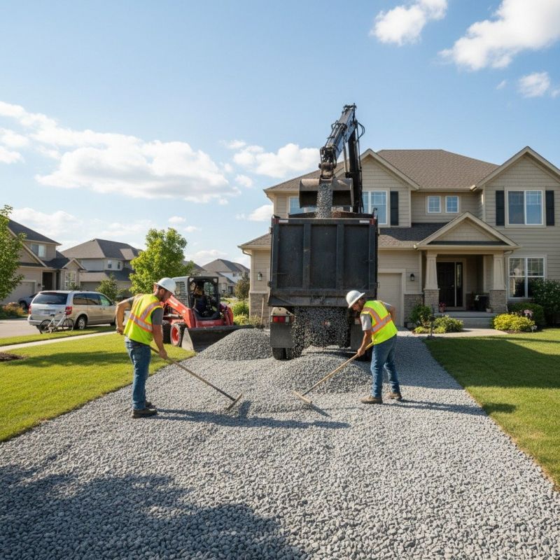 Local Landscaping Gravel Delivery in Taylor, TX